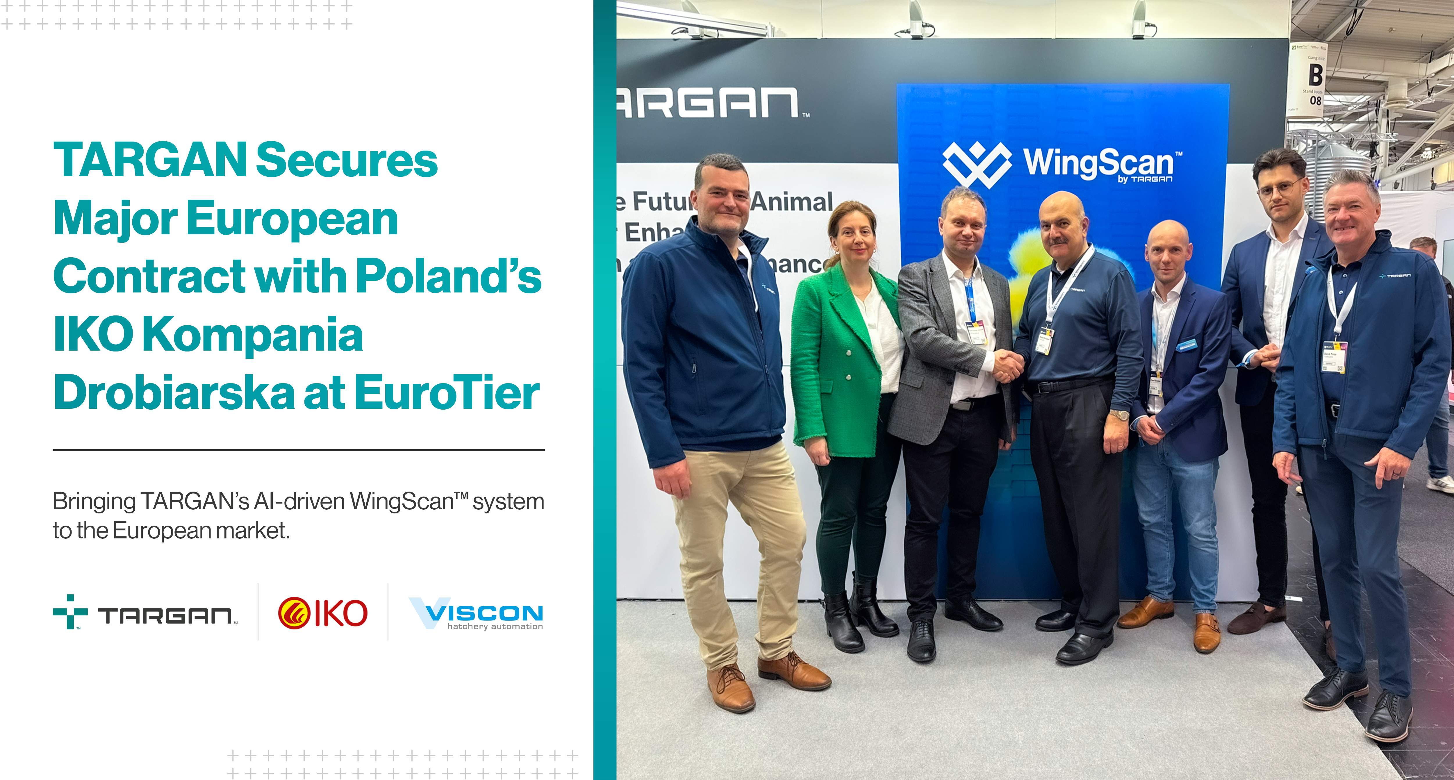 TARGAN Secures Major European Contract with Poland’s IKO Kompania Drobiarska at EuroTier 2024